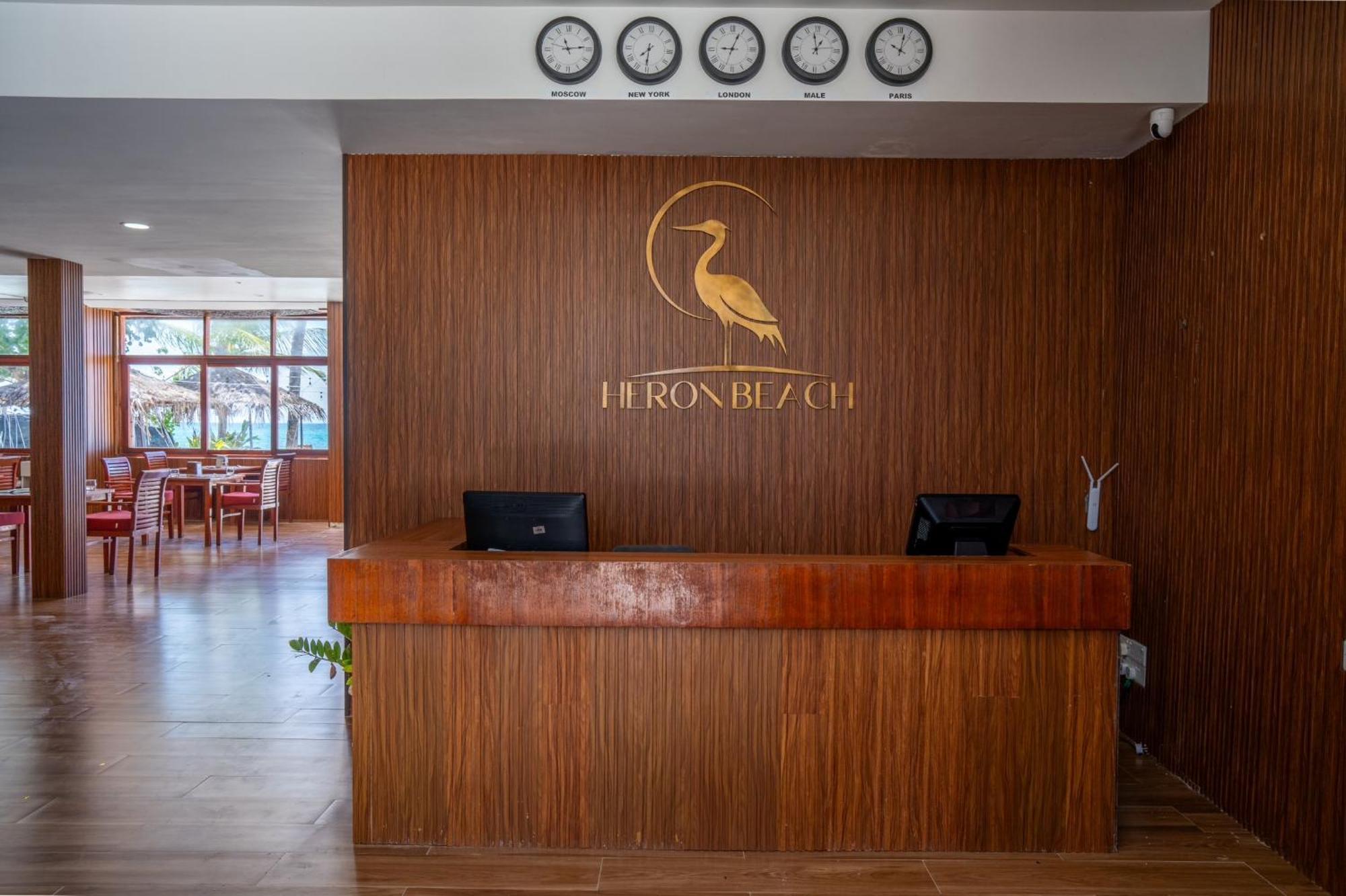 Heron Beach Hotel - The Best Maldivian Getaway In Dhiffushi,Maldives المظهر الخارجي الصورة
